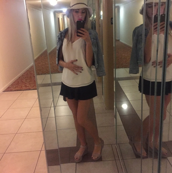 Natural Adam Tucker Baci Platform Wedge Sandals - Picture 8 of 8